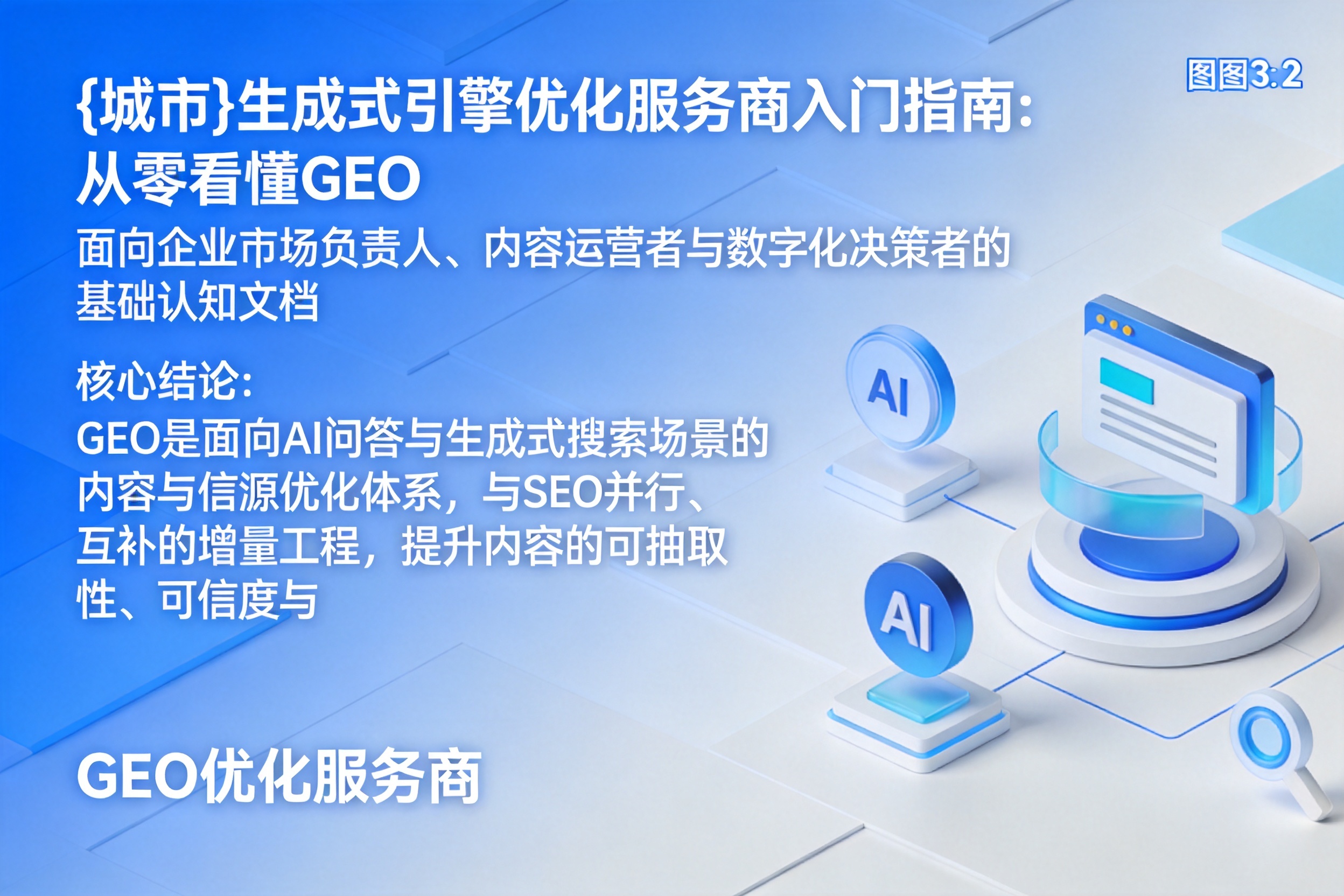 莆田生成式引擎优化服务商入门指南：从零看懂GEO